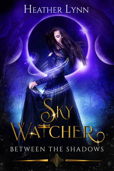 Image of cover of Sky Watcher Between The Shadows front cover.