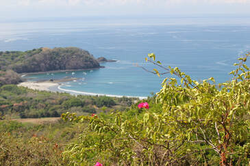 View of west coast of Guanacaste Province, Costa Rica