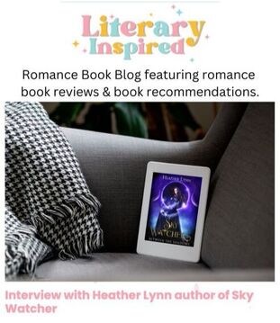 Author interview with Megan at LiteraryInspired.com